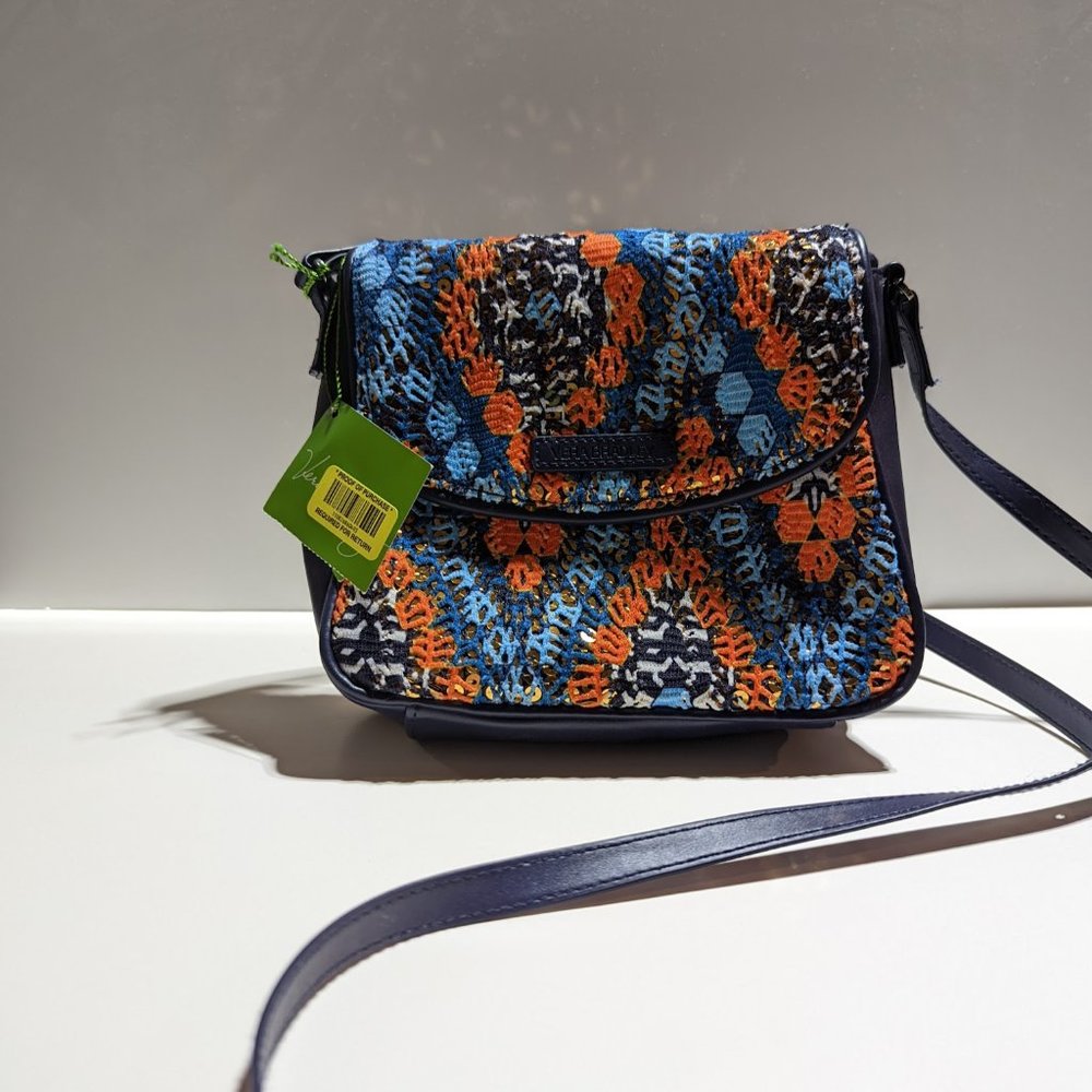 NWT - Vera Bradley Marrakesh Beads Summer Sparkle Crossbody Sequin Purse